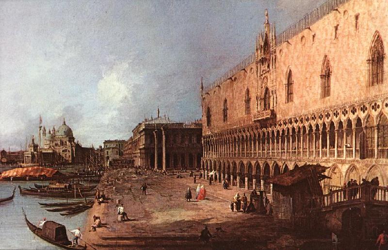 Canaletto Doge Palace d oil painting picture