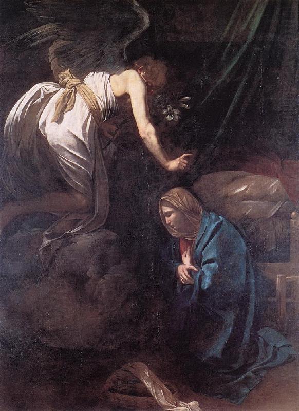 The Annunciation fdgf, Caravaggio