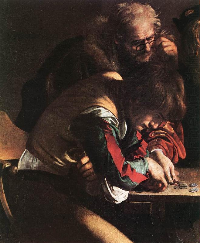 Caravaggio The Calling of Saint Matthew (detail) dsf oil painting picture