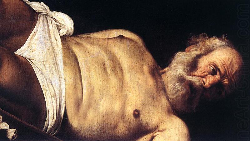 The Crucifixion of Saint Peter (detail) f, Caravaggio
