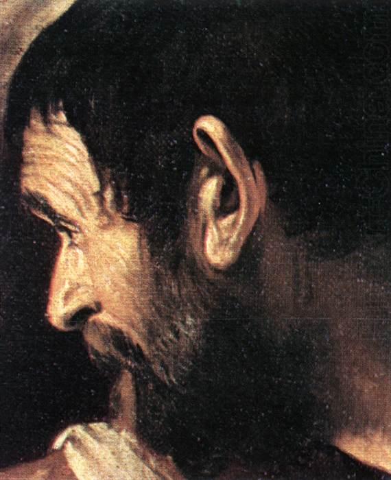 Supper at Emmaus (detail) d, Caravaggio
