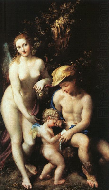 The Education of Cupid, Correggio