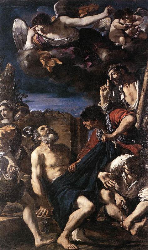 The Martyrdom of St Peter  jg, GUERCINO