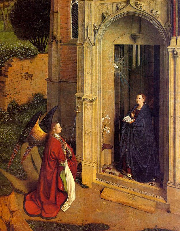 The Annunciation 6 Jan Van Eyck