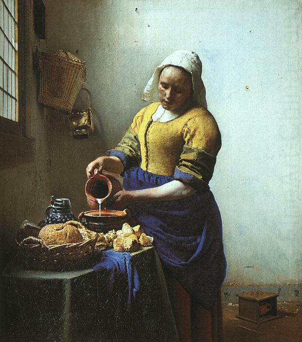 The Milkmaid, JanVermeer