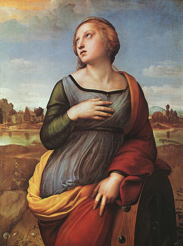 St.Catherine of Alexandria, Raphael