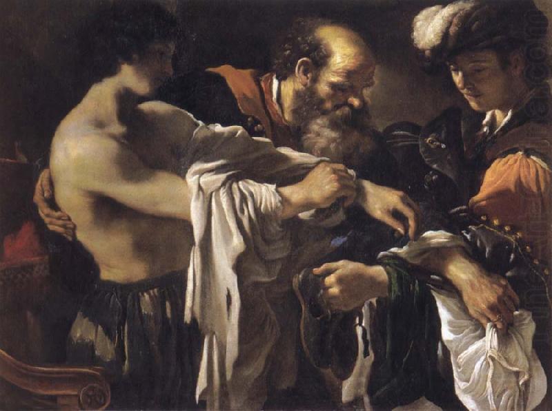 The return of the prodigal son, GUERCINO
