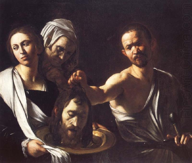 Salome Receives the Head of Saint John the Baptist, Caravaggio