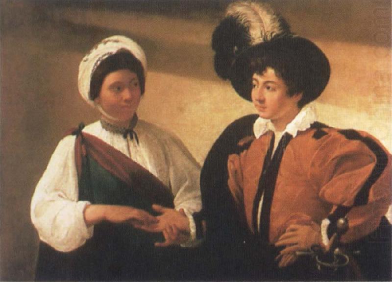 Caravaggio The Fortune-Teller oil painting picture