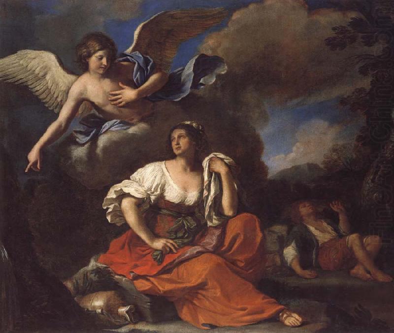The Angel Appearing to Hagar and Ishmael, GUERCINO