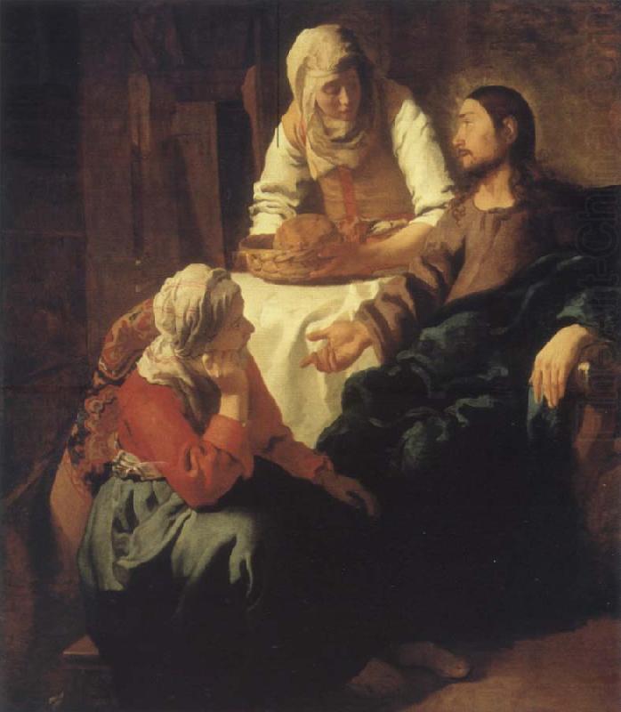 Christ in Maria and Marta, JanVermeer