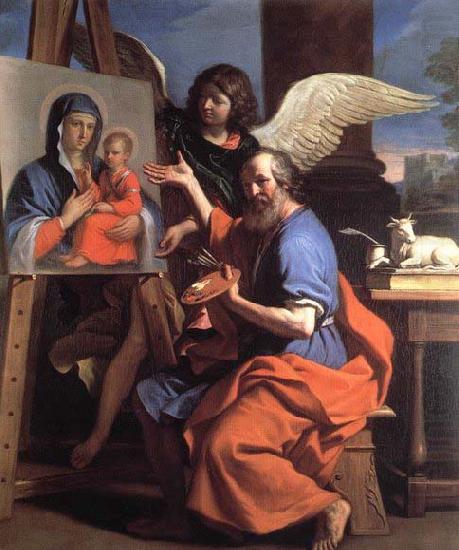 St Luke Displaying a Painting of the Virgin, GUERCINO