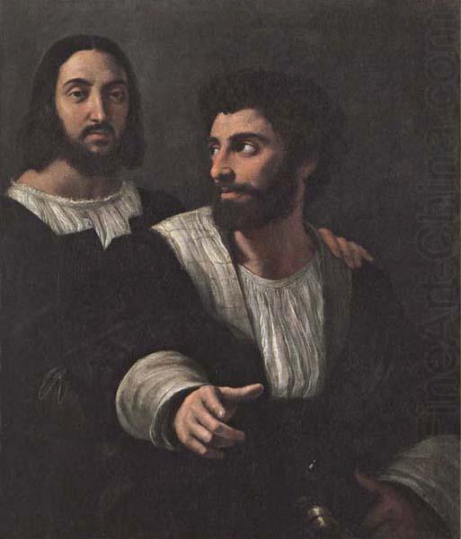 Portrait of the Artist with a Friend, Raphael