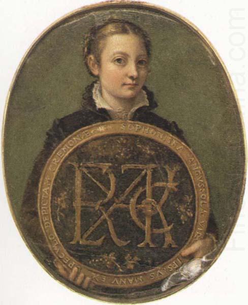 Bernardino Campi Painting Sofonisba Anguissola. Self-Portrait Holding a