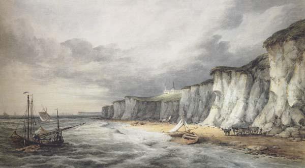 Eastcliff Castle,ramsgate (mk47) William Sawrey Gilpin Wholesale Oil 