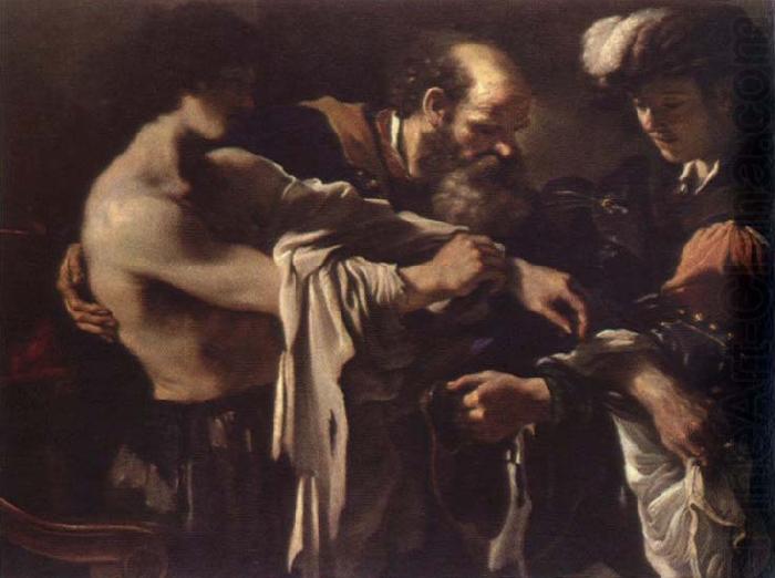 return of the prodigal son, GUERCINO