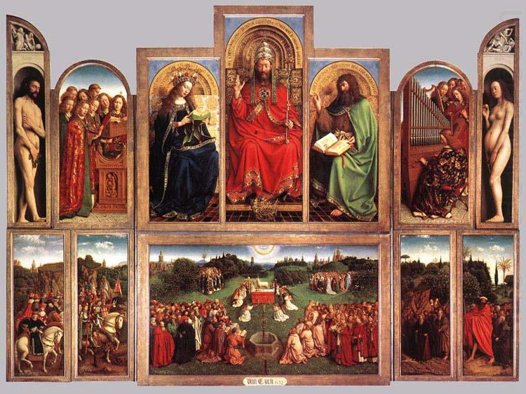 ghent altarpiece jan van eyck. The Ghent Altarpiece, Jan Van