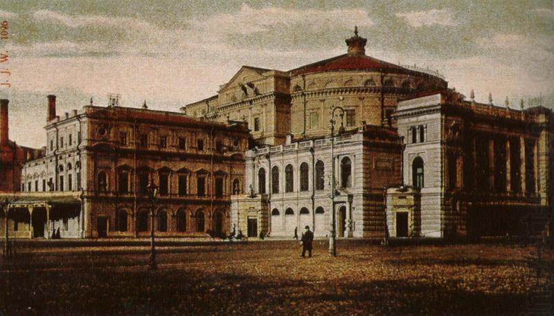 the mariinsky theatre in st petersburg, tchaikovsky