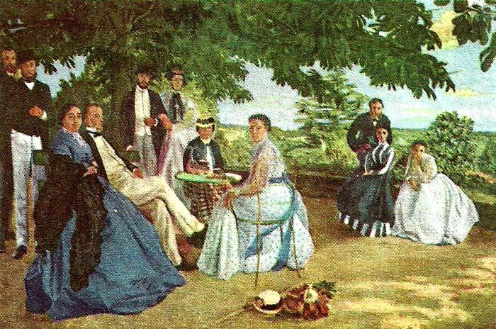 Frederic Bazille Paintings