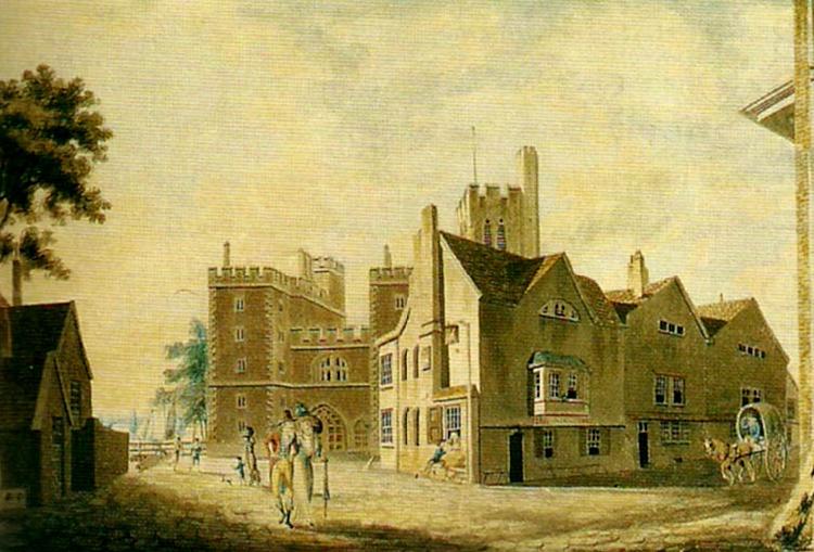 the archbishop's palace, lambeth, J.M.W.Turner