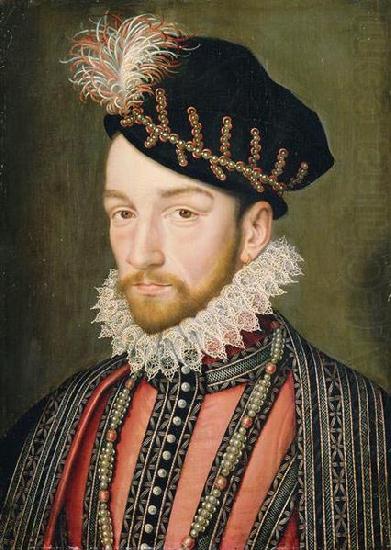 Portrait of Charles IX of France,, Anonymous