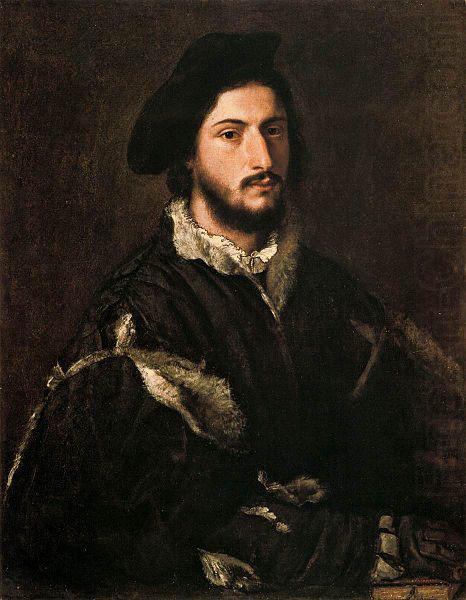 Titian Portrat des Vicenzo Mosti oil painting picture