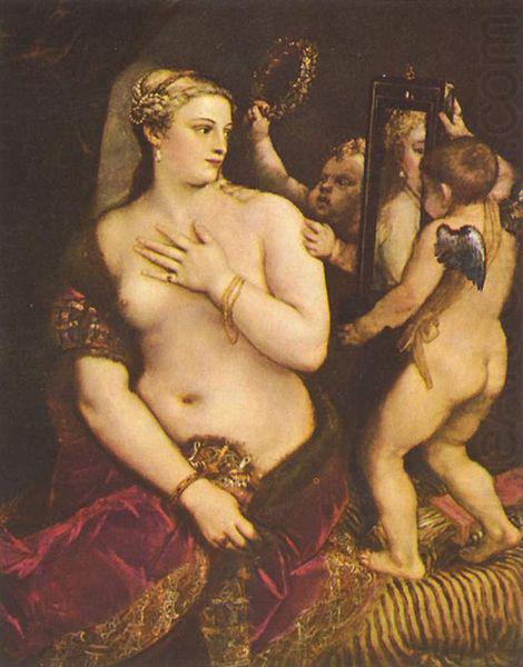 Venus mit Spiegel, Titian