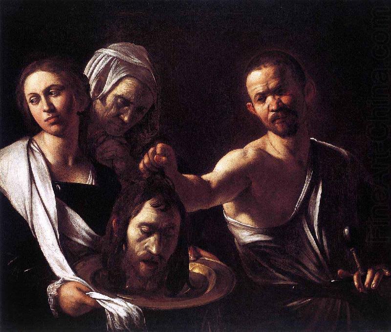 Salome with the Head of John the Baptist, Caravaggio