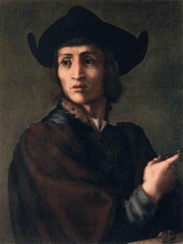 Portrait of an Engraver of Semi Precious Stones, Pontormo