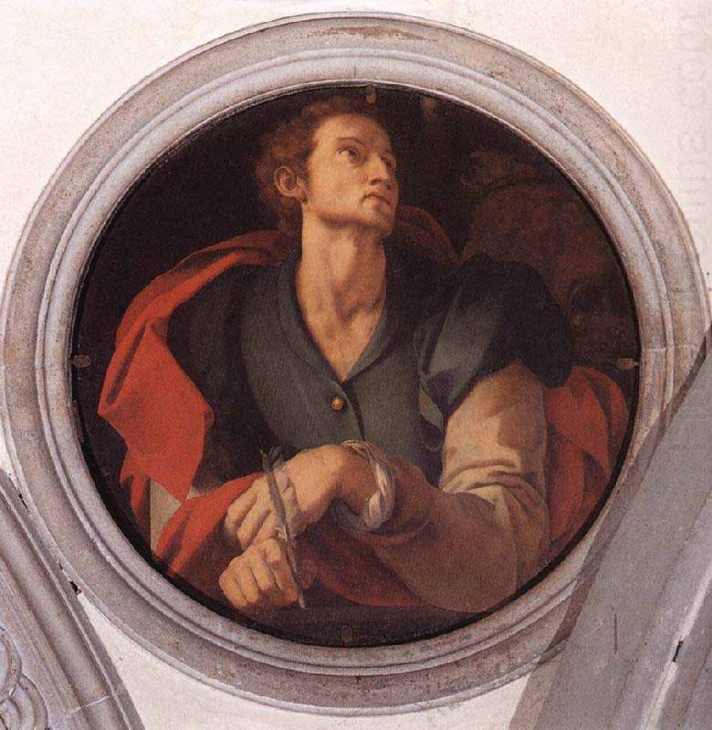 Pontormo St Luke oil painting picture