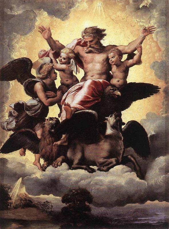 Ezekiels Vision, Raphael