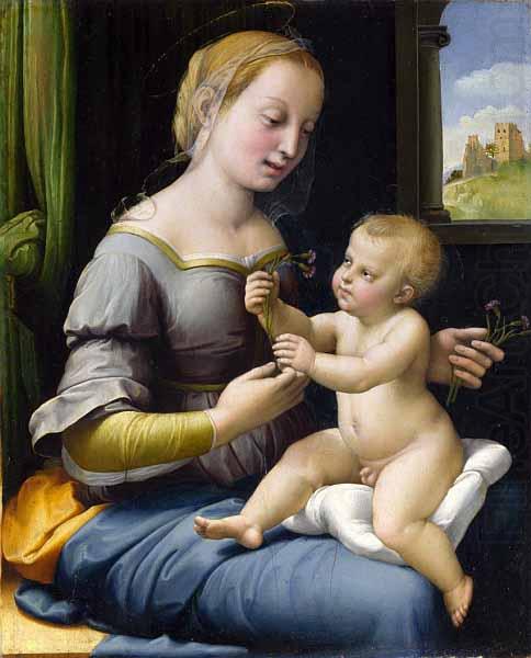 Raphael Madonna dei garofani oil painting picture