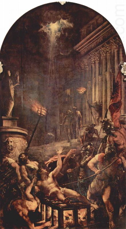 Martyrdom of Saint Lawrence, Titian
