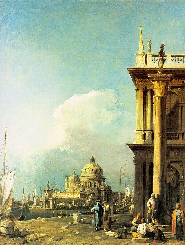 Entrance to the Grand Canal from the Piazzetta, Canaletto