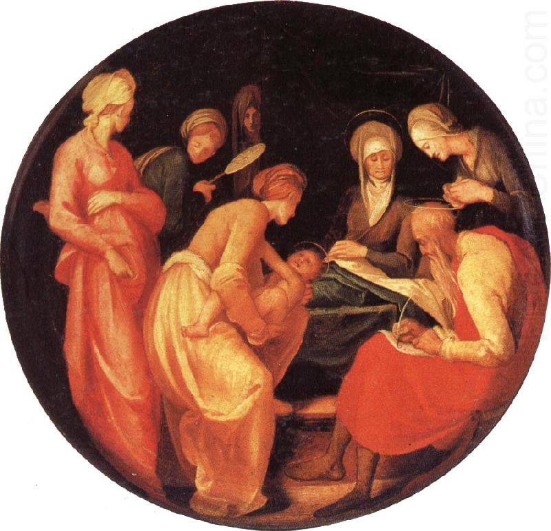 The Birth of the Baptist, Pontormo