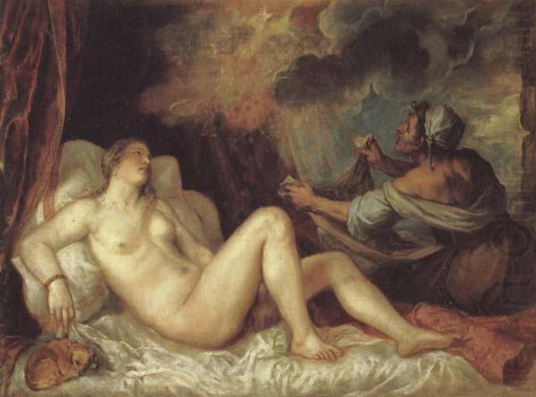 Danae, Titian