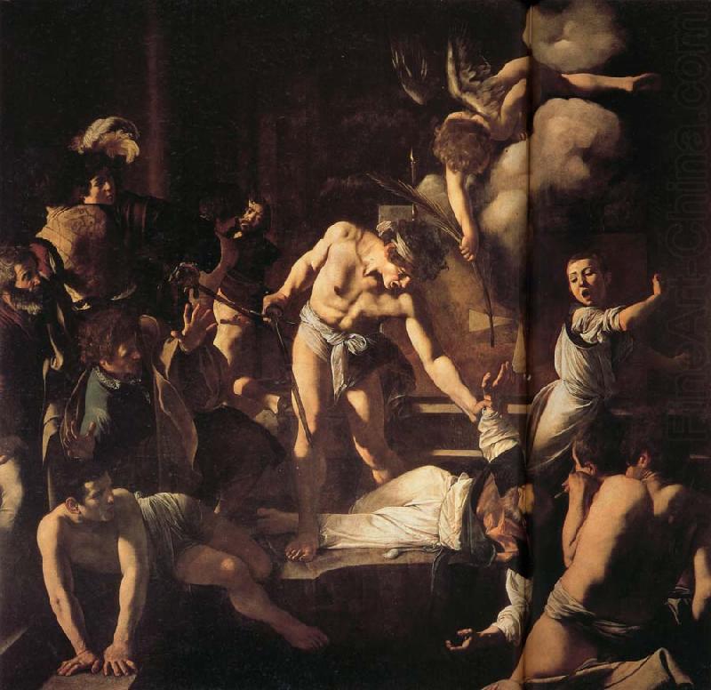 Caravaggio Martyrdom of St.Matthew oil painting picture