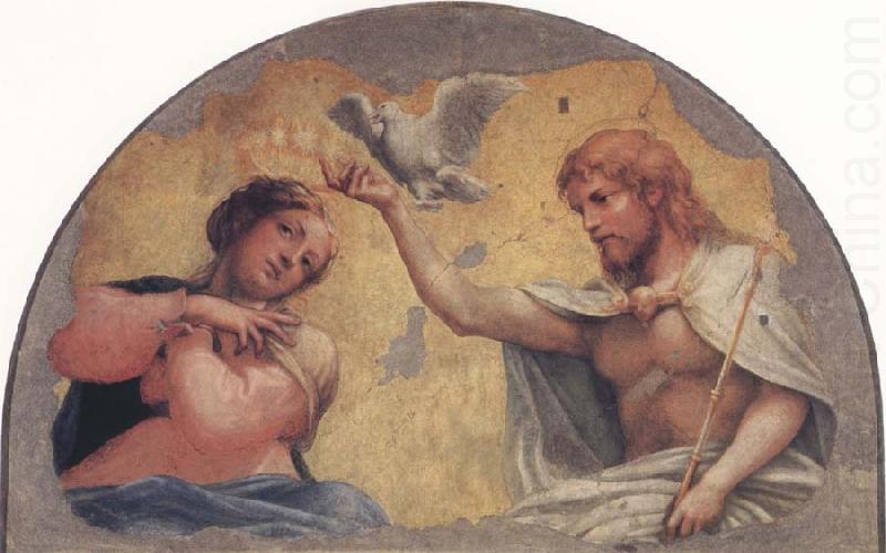 Coronation of the Virgin, Correggio
