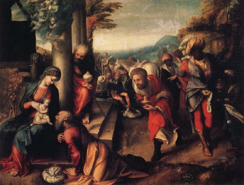 Adoration of the Magi, Correggio