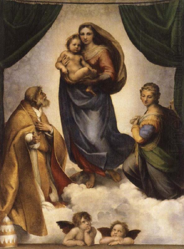 Raphael The Sistine Madonna oil painting picture