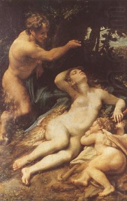 Zeus and Antiope (mk08), Correggio