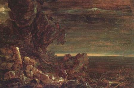 thomas cole journey of life. The Pilgrim of the World at the End of His Journey (mk13), Thomas