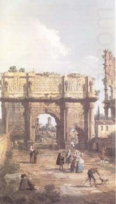 Rome The Arch of Constantine (mk25), Canaletto