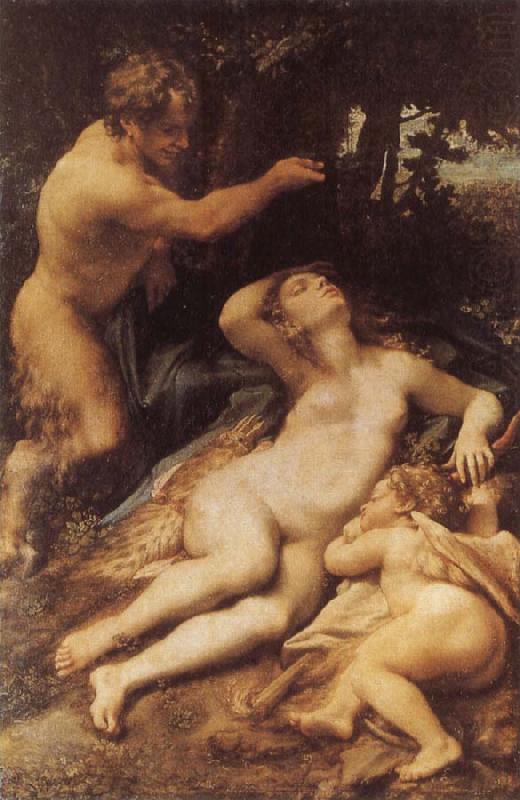 Zeus and Antiope, Correggio