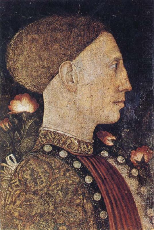 PISANELLO Portrait of Lionello d'Este oil painting picture