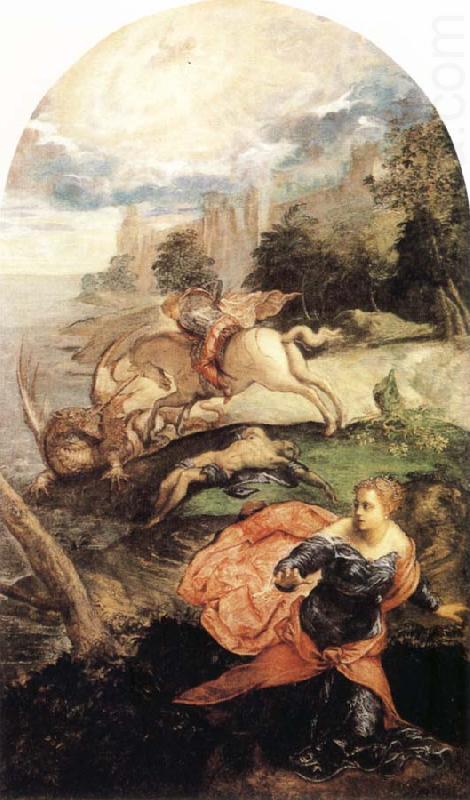 St George and the Dragon, Tintoretto