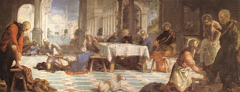 Christ Washing the Feet of His Disciples, Tintoretto