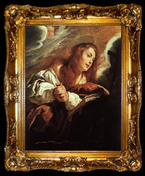 framed   Domenico  Feti Saint Mary Magdalene Penitent, ta009-2