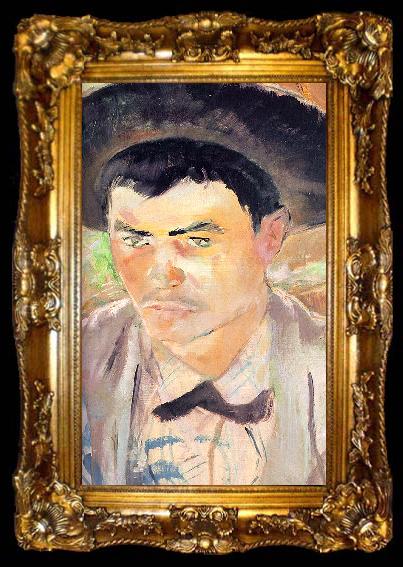 framed   Henri  Toulouse-Lautrec The Young Routy, ta009-2