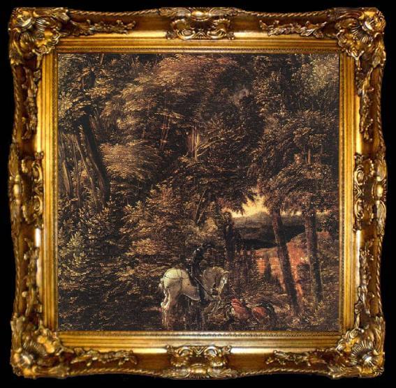 framed  ALTDORFER, Albrecht Saint George in the Forest  ggg, ta009-2